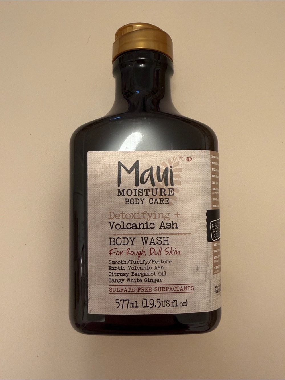 Maui Moisture Body Care Detoxifying Volcanic Ash Body Wash NEW